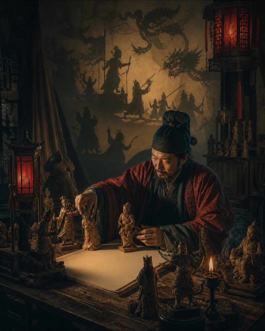 陈仲琳作者纪念视觉AI原创作者纪念视觉（非历史照片）