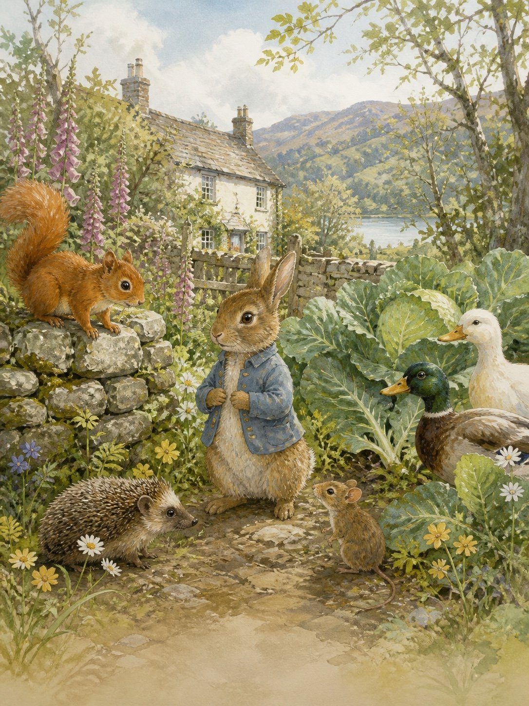 《A Collection of Beatrix Potter Stories》独立封面
