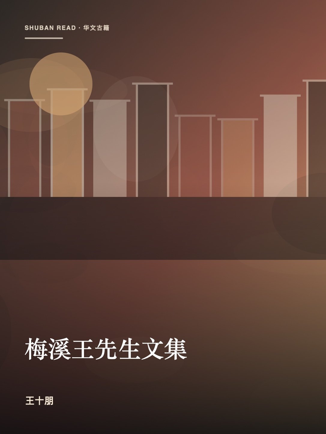 《梅溪王先生文集》封面