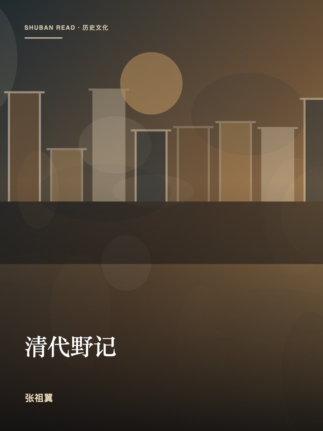 《清代野记》封面