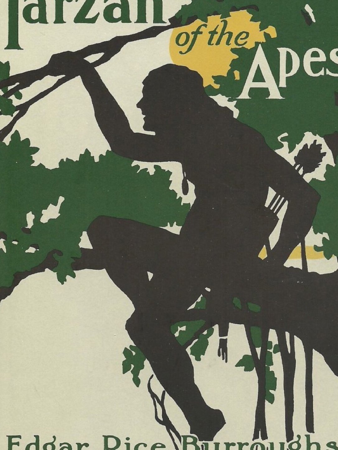 《Tarzan of the Apes》封面