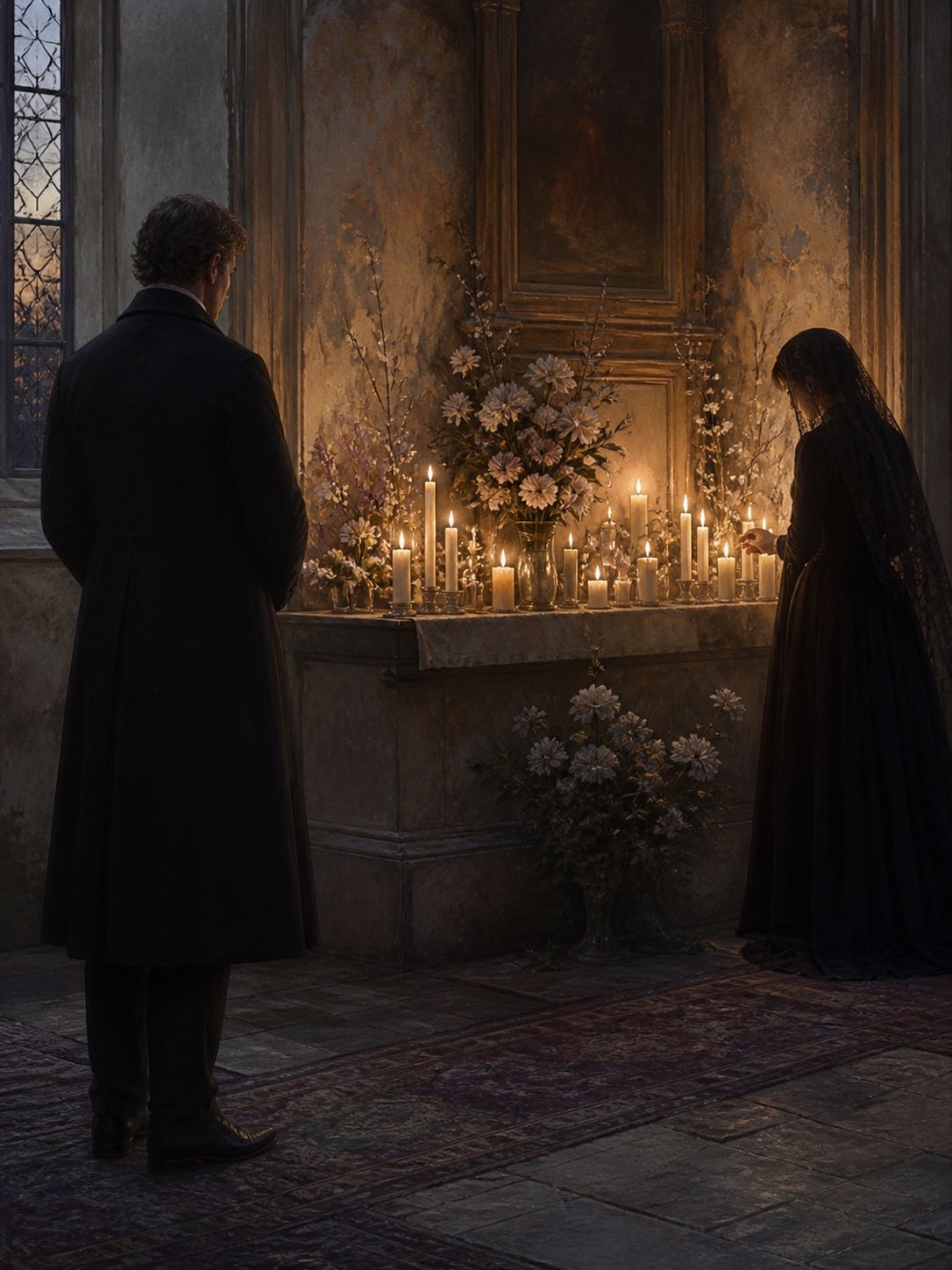《The Altar of the Dead》封面