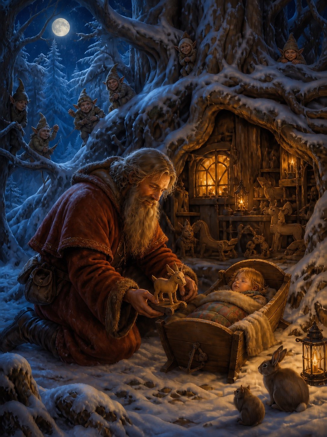 《The Life and Adventures of Santa Claus》封面