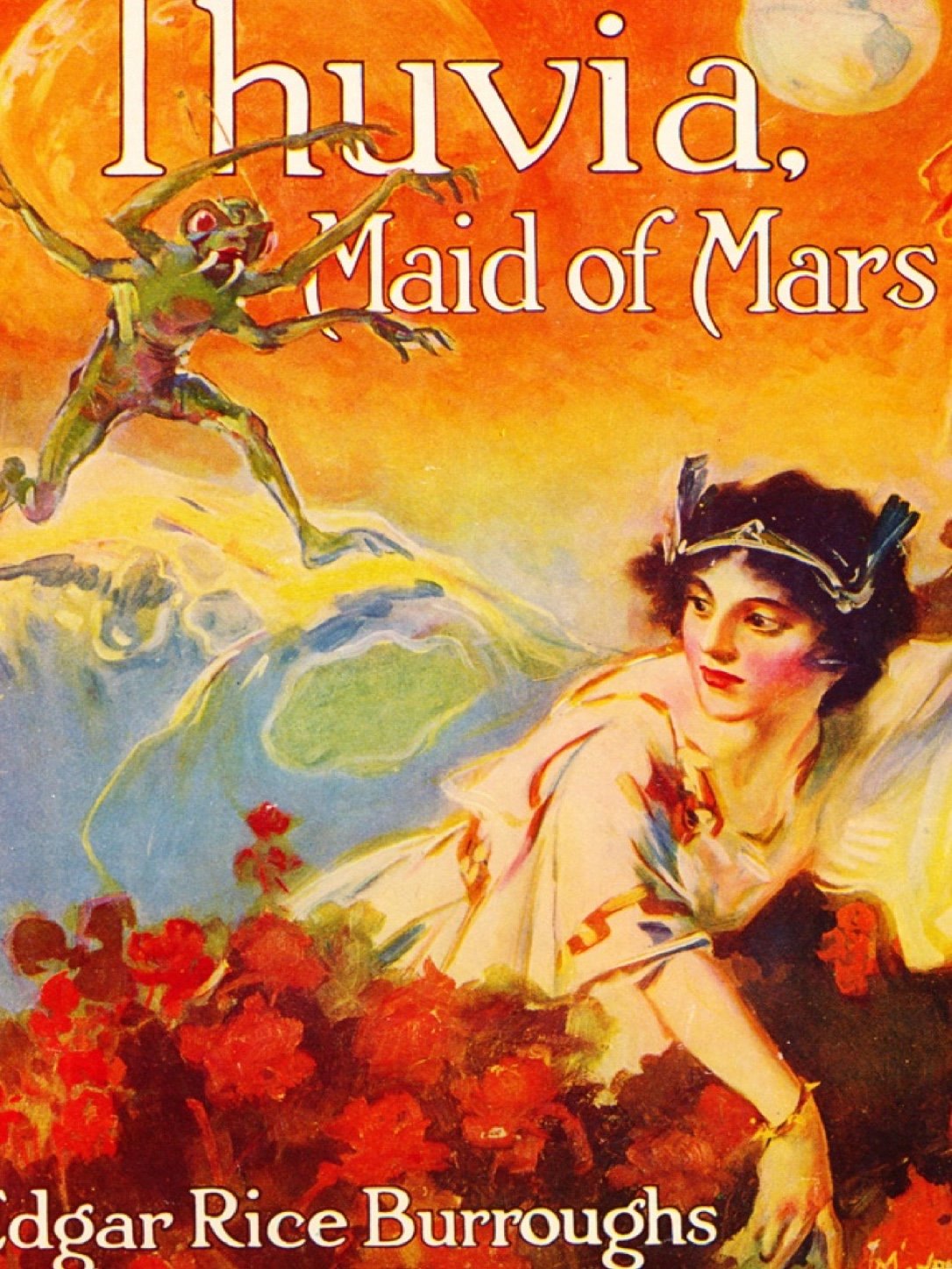 《Thuvia, maid of Mars》封面