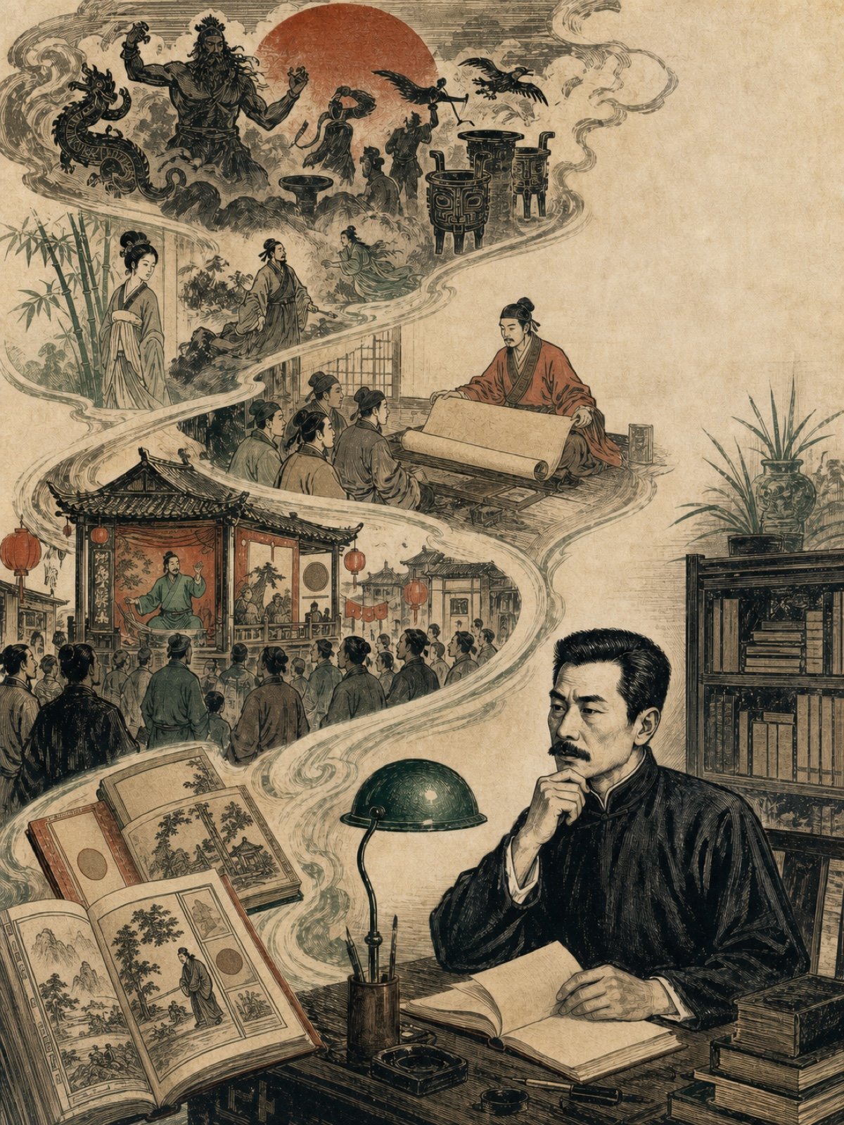 《中国小说史略》独立封面
